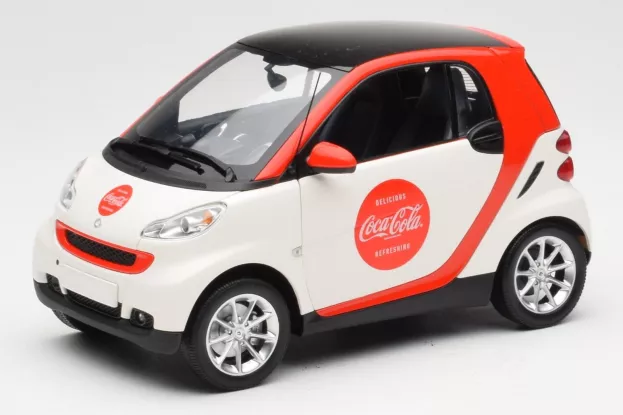 Minichamps Smart Fortwo Coupe Coca-cola 2007 1:18 150036301